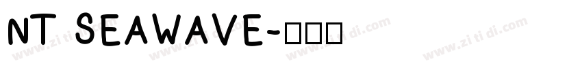 NT SEAWAVE字体转换